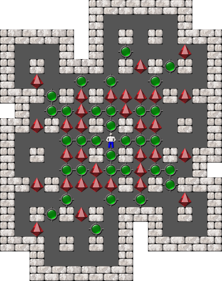 Sokoban Chrysalis Collection 8 level 26